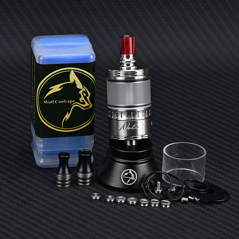 Vaping Air - 울프쿨베이프 NOLA RTA 재구성형 아토마이저 3.2ml