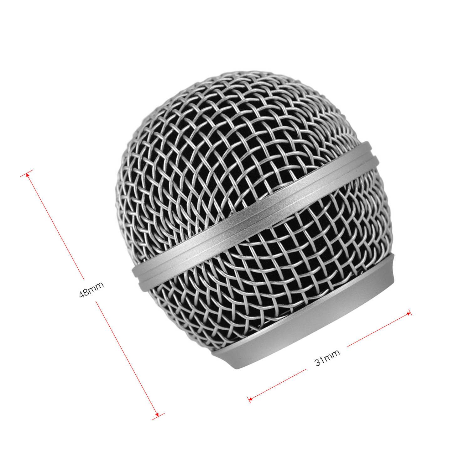 마이크 그릴 마이크 교체용 볼 헤드 (슈어 SM58/S - Shure Mic Sm58 리뷰 및 가격
