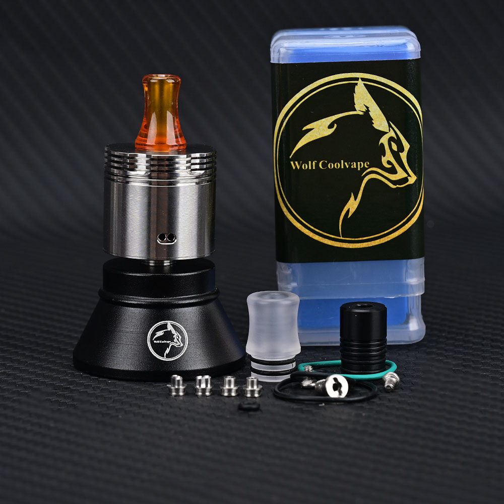 울프쿨베이프 415 카제 RDL / MTL RDA 재구 - Vaping Air 리뷰 및 가격