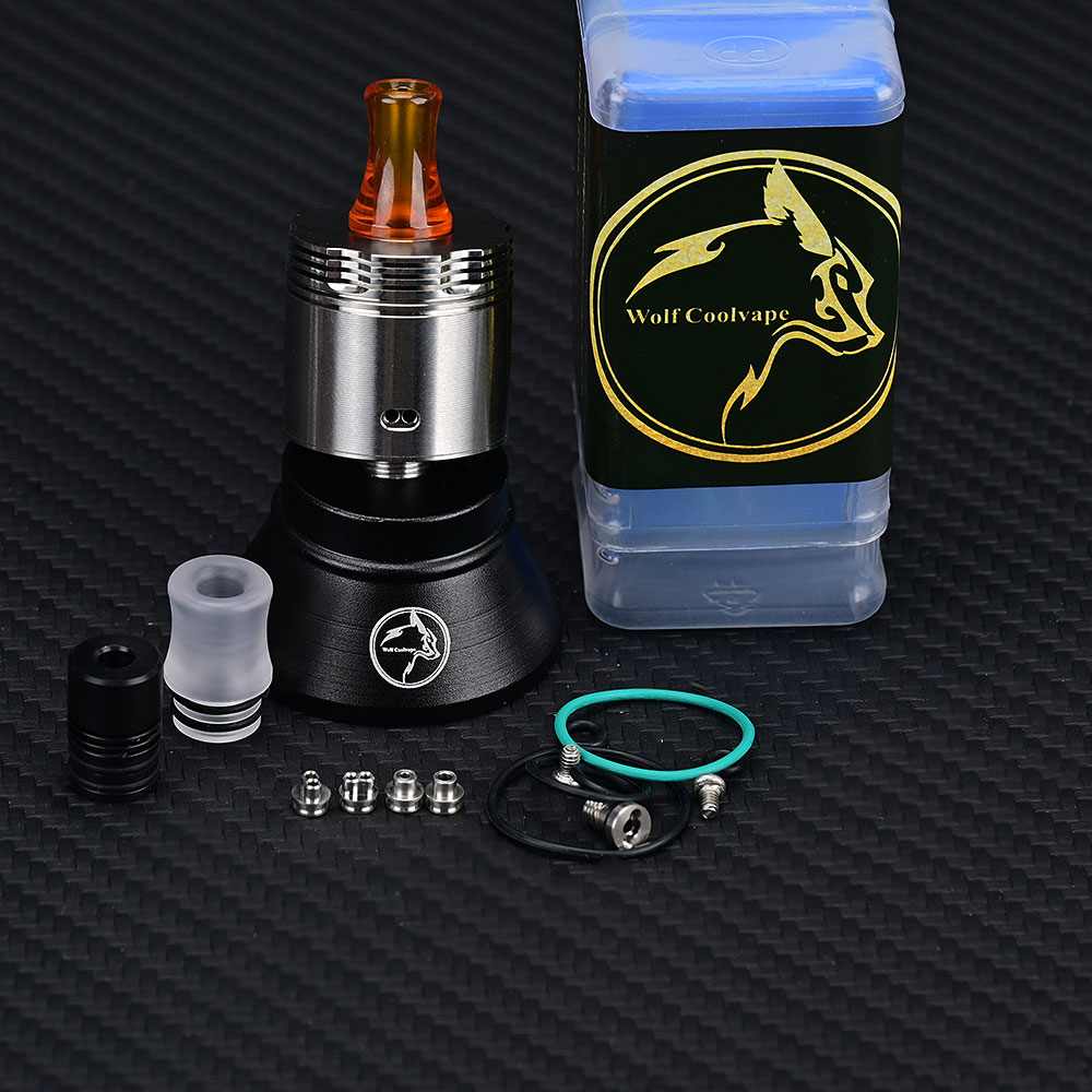 울프쿨베이프 415 카제 RDL / MTL RDA 재구 - Vaping Air 리뷰 및 가격