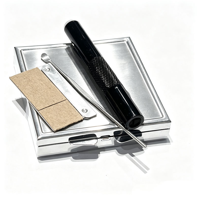 휴대용 금속 담배 세트 1세트, 흡연 케이스 박스 (파 - Smoking & Vaping Accessories 리뷰 및 가격